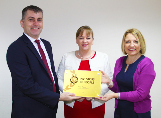 Jersey Water IIP Gold Award